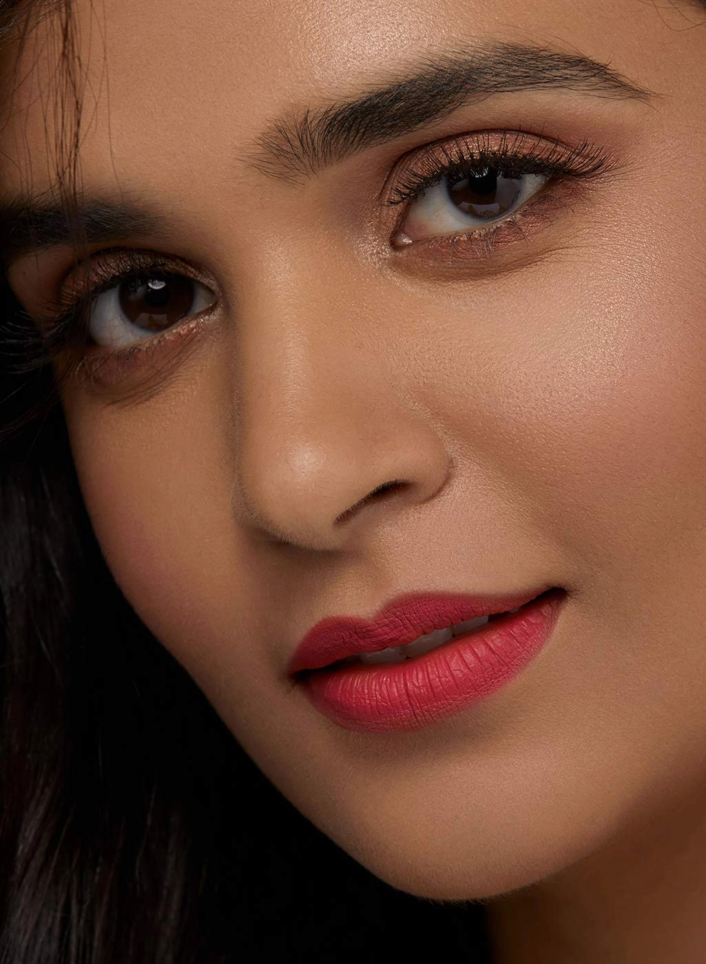SUGAR Cosmetics Matte As Hell Crayon Lipstick With Free Sharpner, Long Lasting Matte Lip Crayon - 23 Jessica Day (Dusty Coral), 2.8 g