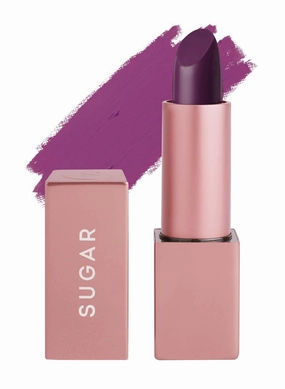 SUGAR Cosmetics Mettle Matte Lipstick, Superior Pigmentation, Ultra-Light Smooth Silky Lips - 09 Aphrodite (Berry Pink)