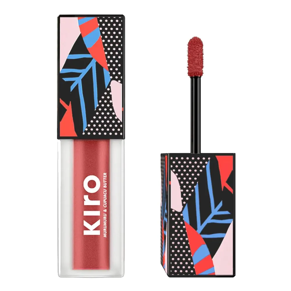 Super Butter Lip Lacquer, Maple Nude (Neutral Coral Pink) 5ml, Longlasting Lip Gloss, Intense Colour, Hi-Shine, Vegan, No Paraben, Non Toxic, Hydrating Liquid Lipstick For Moisturizing Lip, Matte