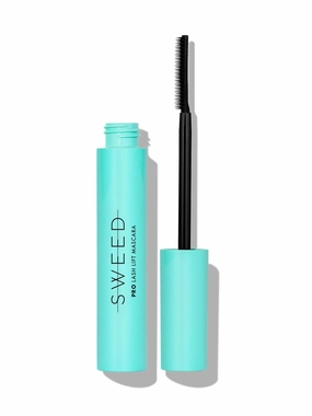 SWEED - Lash Lift Mascara | Lightweight, Flake-Free, Smudge-Proof | Vitamin B5 | Vegan, Cruelty-Free, Clean Beauty (Dark Brown, 0.27 oz | 8 ml)