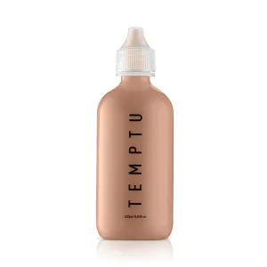 TEMPTU S/B Silicone-Based Airbrush Foundation: Professional Long-Wear Liquid Makeup, Sheer To Full Coverage For A Hydrated, Healthy-Looking Glow & Luminous, Dewy Finish On All Skin Types, 006 Toffee, 4 Fl Oz