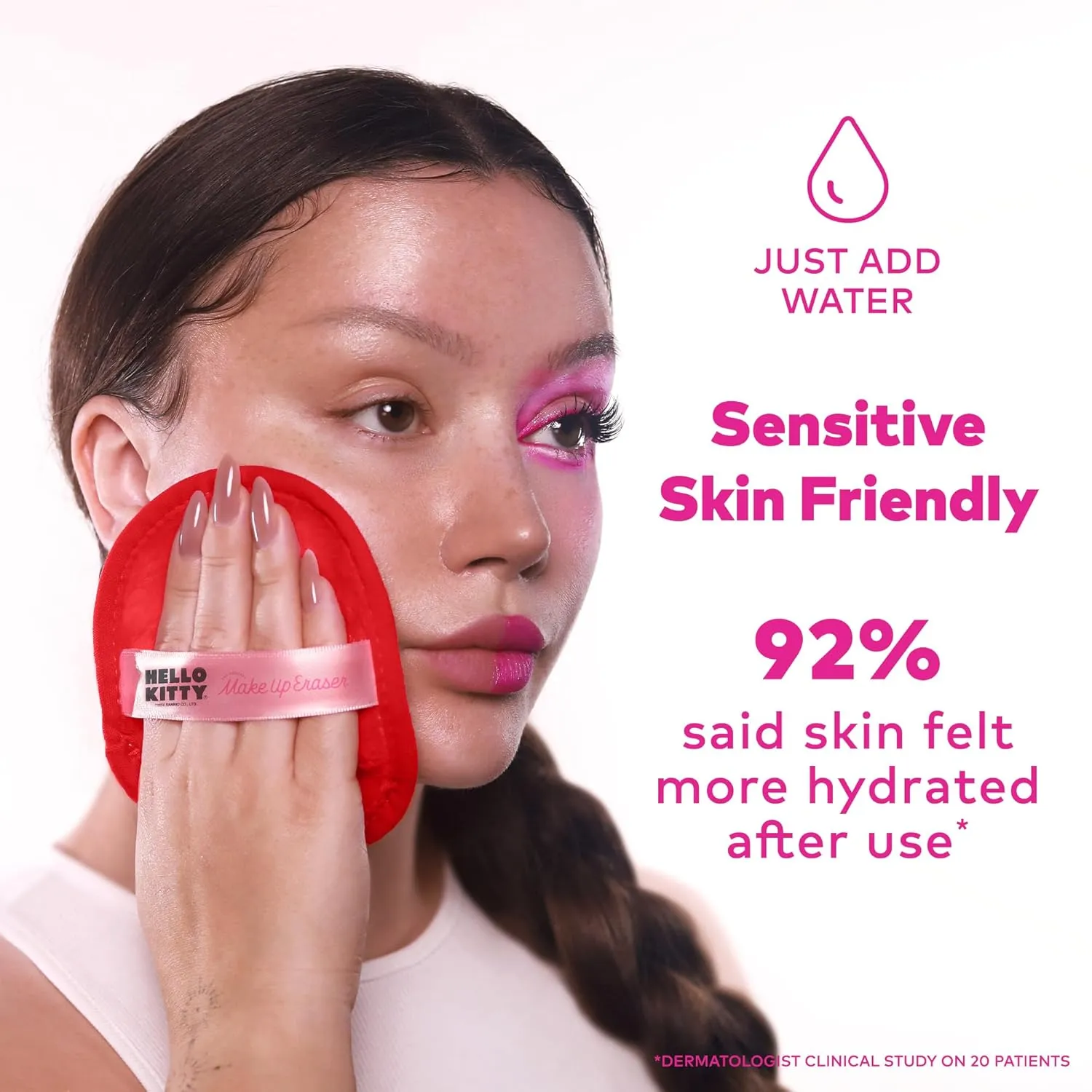 The Original MakeUp Eraser, 7-Day Set, Erase All Makeup With Just Water, Including Waterproof Mascara, Eyeliner, Foundation, Lipstick, Sunscreen, and More!, 7ct.