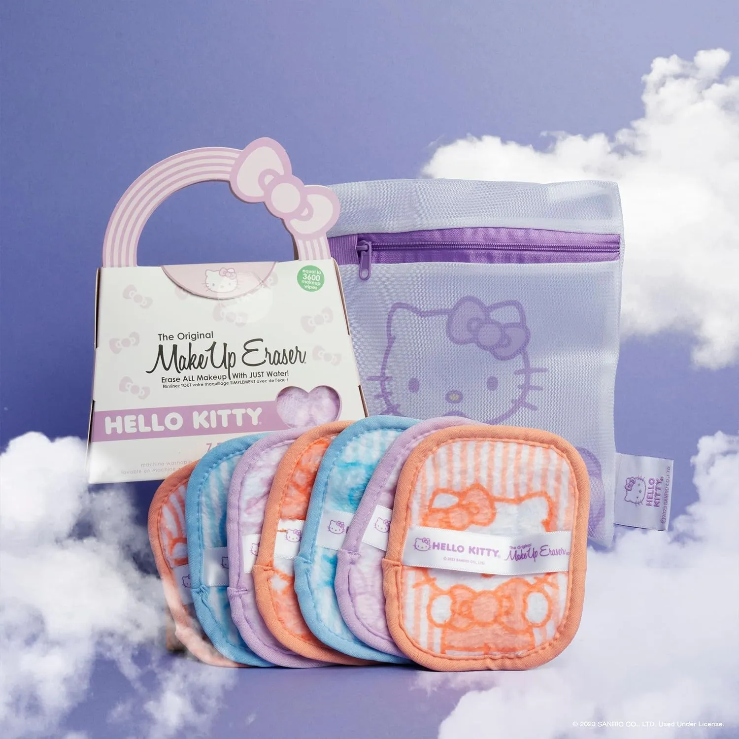 The Original MakeUp Eraser, 7-Day Set, Erase All Makeup With Just Water, Including Waterproof Mascara, Eyeliner, Foundation, Lipstick, Sunscreen, and More!, 7ct.