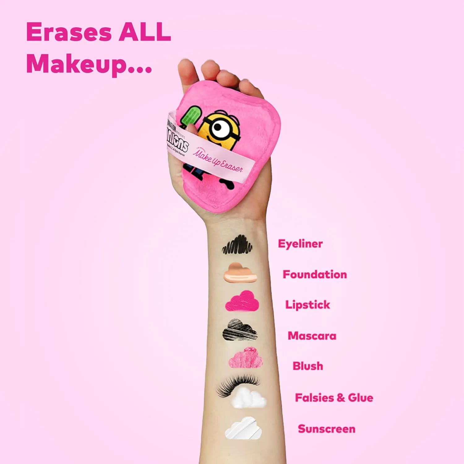 The Original MakeUp Eraser, 7-Day Set, Erase All Makeup With Just Water, Including Waterproof Mascara, Eyeliner, Foundation, Lipstick, Sunscreen, and More!, 7ct.