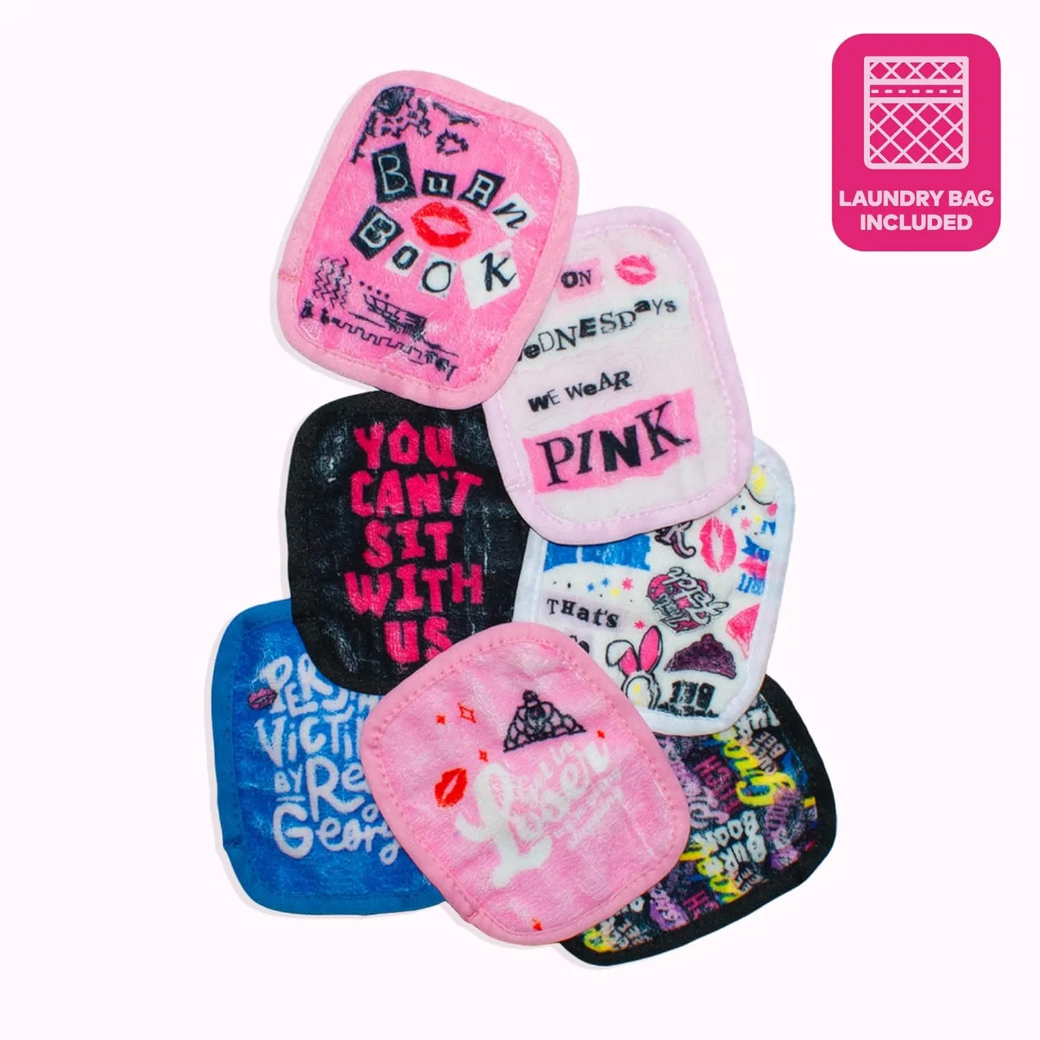 The Original MakeUp Eraser, 7-Day Set, Erase All Makeup With Just Water, Including Waterproof Mascara, Eyeliner, Foundation, Lipstick, Sunscreen, and More!, 7ct.