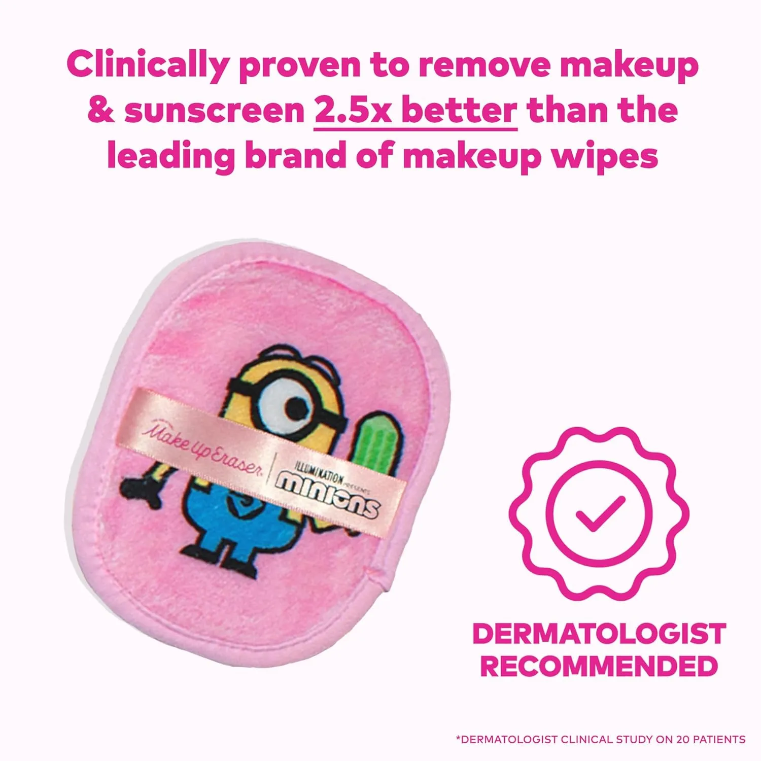 The Original MakeUp Eraser, 7-Day Set, Erase All Makeup With Just Water, Including Waterproof Mascara, Eyeliner, Foundation, Lipstick, Sunscreen, and More!, 7ct.
