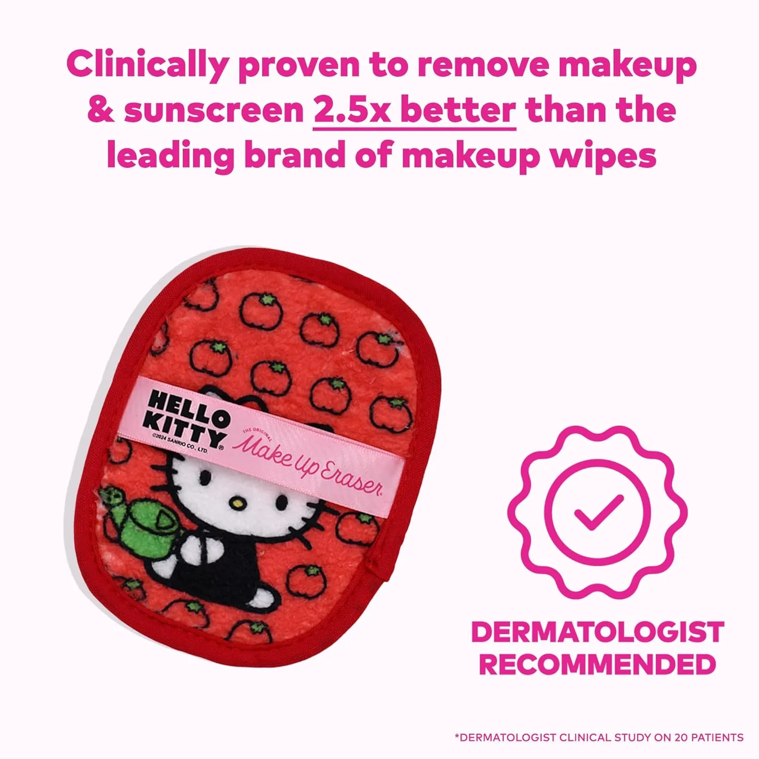 The Original MakeUp Eraser, 7-Day Set, Erase All Makeup With Just Water, Including Waterproof Mascara, Eyeliner, Foundation, Lipstick, Sunscreen, and More!, 7ct.