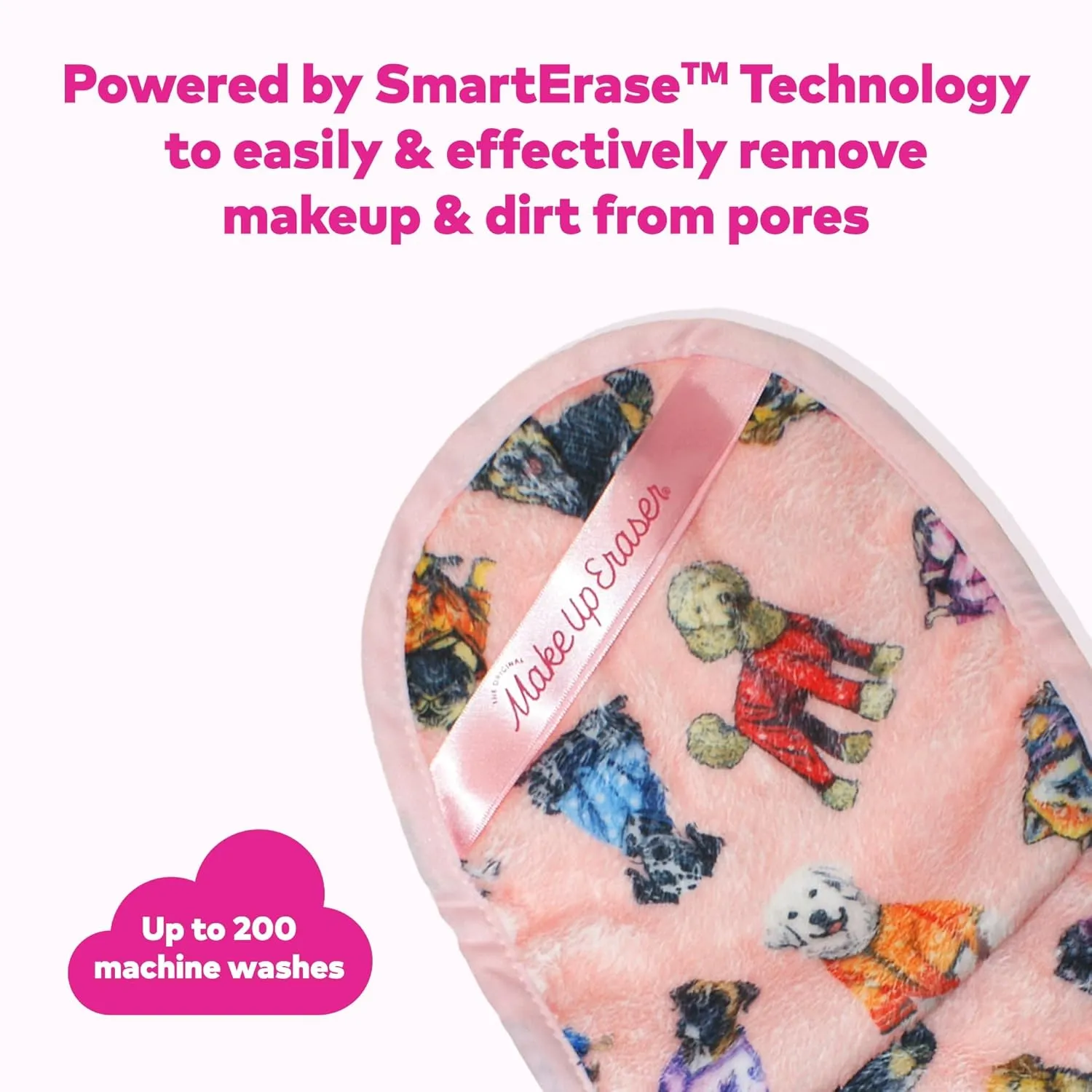 The Original MakeUp Eraser PRO, Effortlessly Remove All Makeup Using Only Water, Including Waterproof Mascara, Eyeliner, Foundation, Lipstick, Sunscreen