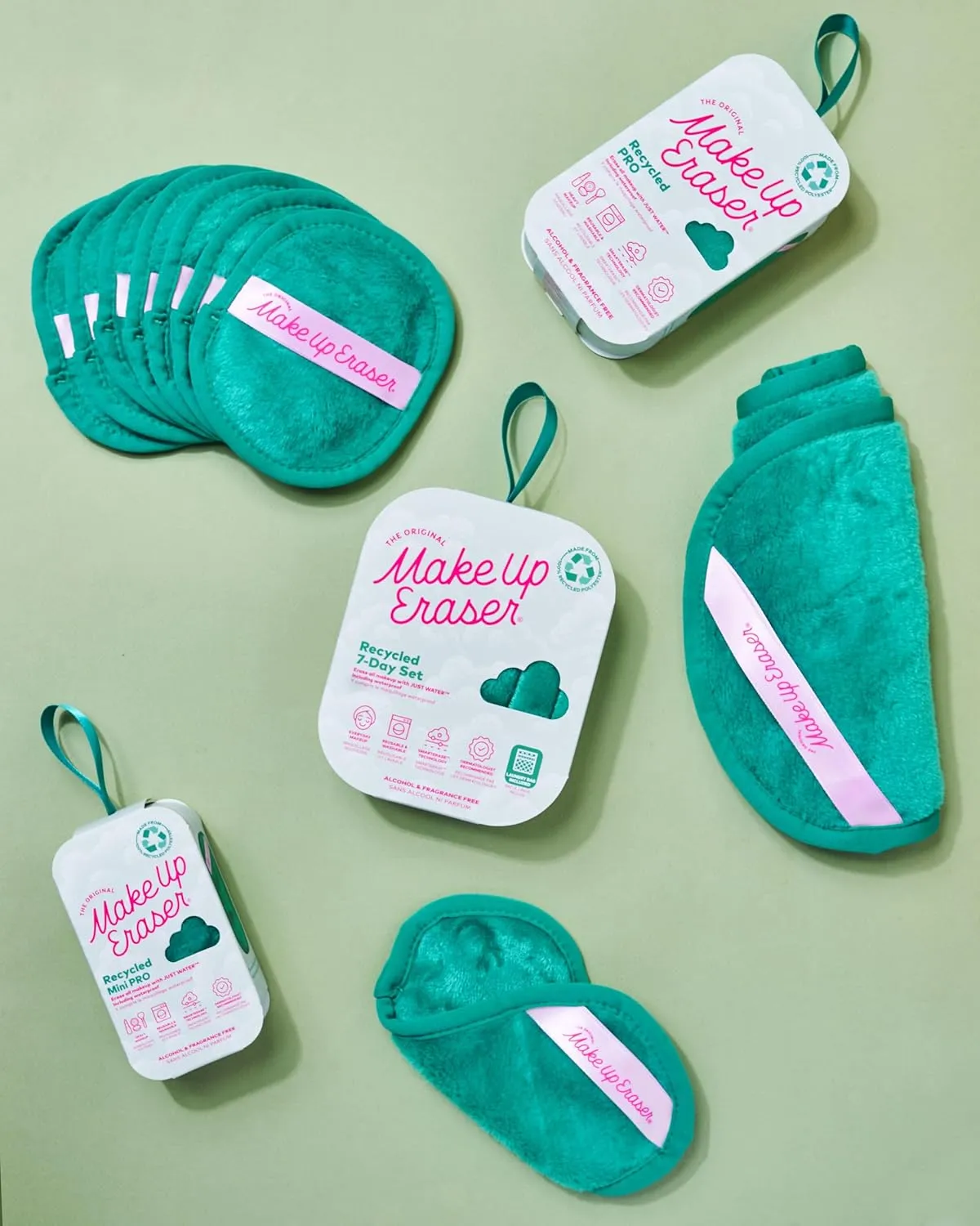 The Original MakeUp Eraser PRO, Effortlessly Remove All Makeup Using Only Water, Including Waterproof Mascara, Eyeliner, Foundation, Lipstick, Sunscreen