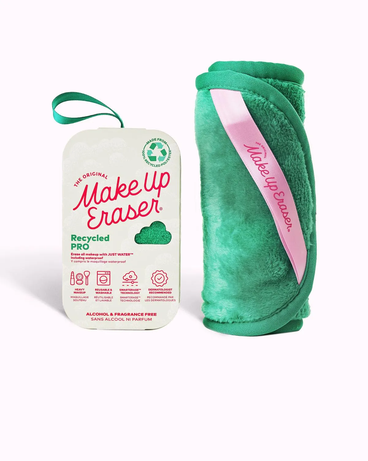 The Original MakeUp Eraser PRO, Effortlessly Remove All Makeup Using Only Water, Including Waterproof Mascara, Eyeliner, Foundation, Lipstick, Sunscreen