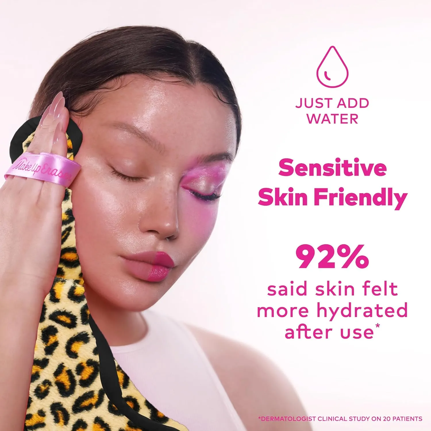 The Original MakeUp Eraser PRO, Effortlessly Remove All Makeup Using Only Water, Including Waterproof Mascara, Eyeliner, Foundation, Lipstick, Sunscreen