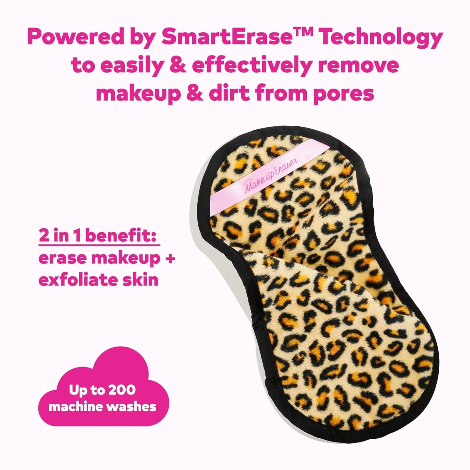 The Original MakeUp Eraser PRO, Effortlessly Remove All Makeup Using Only Water, Including Waterproof Mascara, Eyeliner, Foundation, Lipstick, Sunscreen