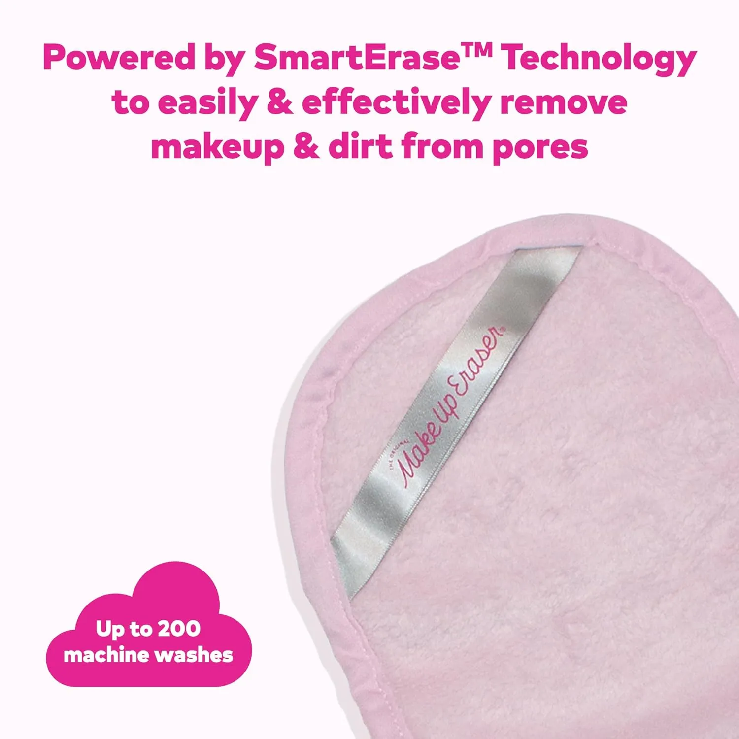 The Original MakeUp Eraser PRO, Effortlessly Remove All Makeup Using Only Water, Including Waterproof Mascara, Eyeliner, Foundation, Lipstick, Sunscreen