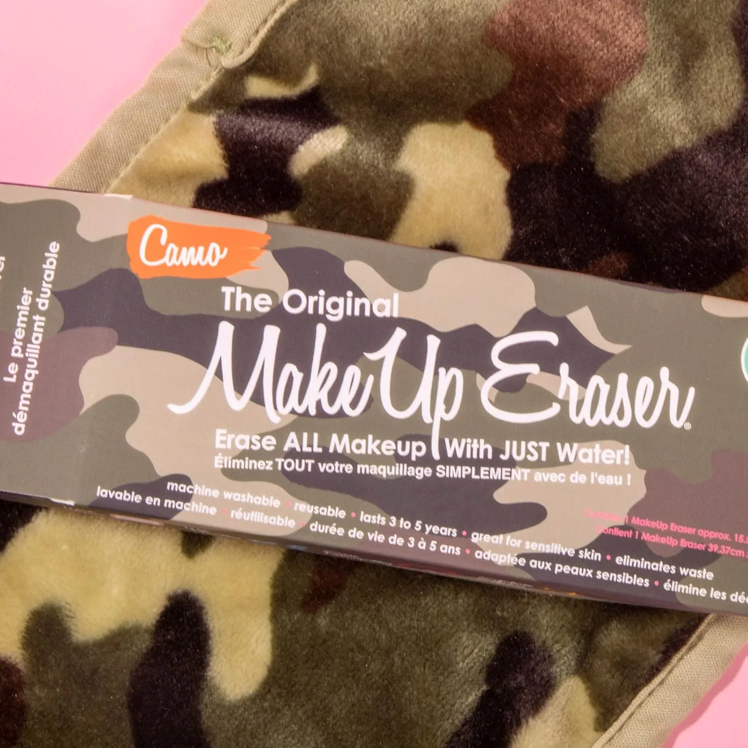 The Original MakeUp Eraser PRO, Effortlessly Remove All Makeup Using Only Water, Including Waterproof Mascara, Eyeliner, Foundation, Lipstick, Sunscreen