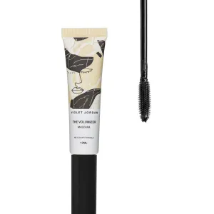 The Volumizer Mascara - Hydrating & Moisturizing Vegan Mascara for Older Mature Women with Washable Silicone Brush (Soft Black)