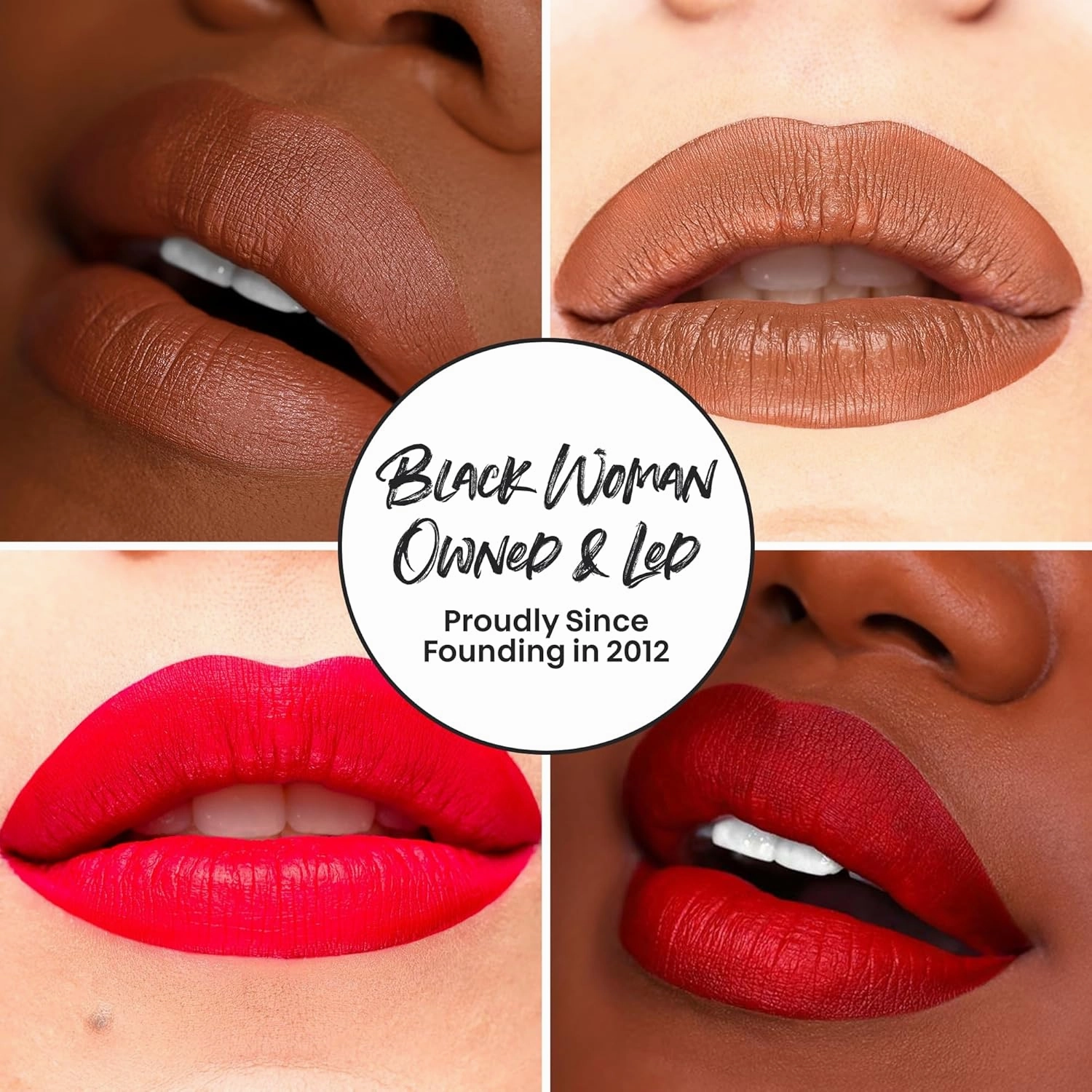 The Lip Bar - Nonstop Liquid Matte Lipstick 2-Pack, Naturalista (Soft Brown)   Rich Auntie (Deep Berry) - High Pigment - One Swipe - Long Lasting - Jojoba Oil & Vitamin E - Vegan - Make Up -.24 fl oz