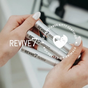 The Original Revive7 Lash Serum Tint Mascara - Lengthening, Tinted, Thickening Lash Serum Formula Eye Makeup Waterproof Mascara For Length & Volume Makes Lashes appear Longer and Thicker 6 ml (Brown)