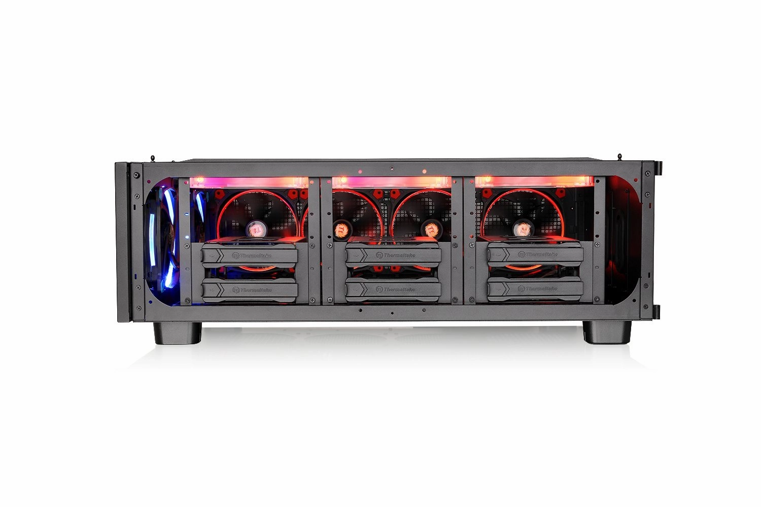 Thermaltake Core P200 Extended Water Cooling Fully Modular/Dismantle Stackable Tt LCS Certified Pedestal CA-1F4-00D1NN-00, Black.