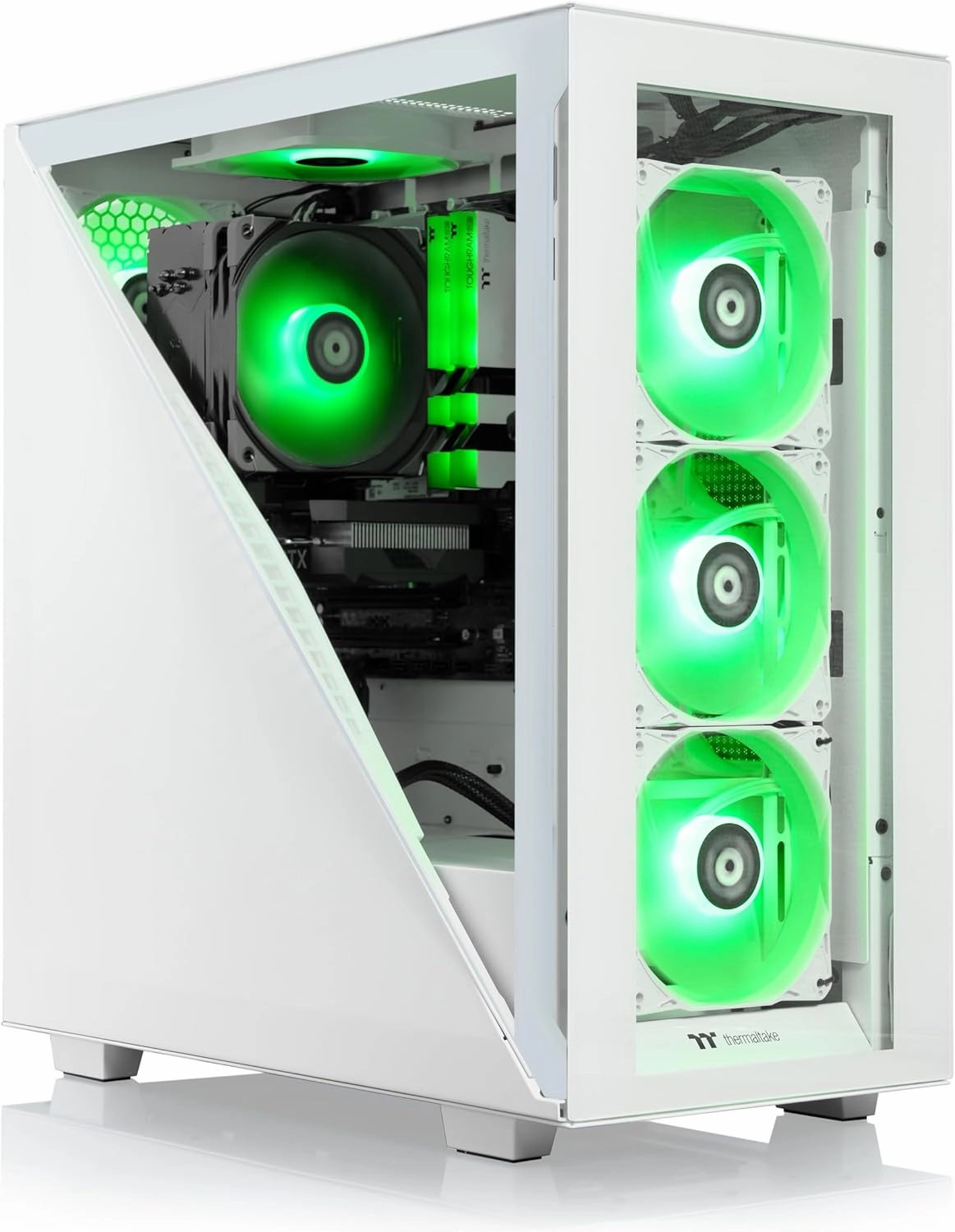 Thermaltake LCGS Avalanche i460 R4 Gaming Desktop (Intel® Core™ i5-13400F, 16GB 3600MHz Memory, NVIDIA® GeForce RTX™ 4060, 1TB NVMe M.2, WiFi) D3AV-B66R-460-LCS,Black