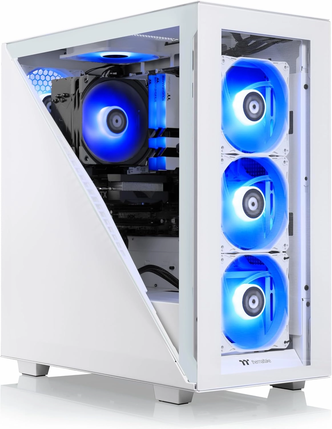 Thermaltake LCGS Avalanche i460 R4 Gaming Desktop (Intel® Core™ i5-13400F, 16GB 3600MHz Memory, NVIDIA® GeForce RTX™ 4060, 1TB NVMe M.2, WiFi) D3AV-B66R-460-LCS,Black