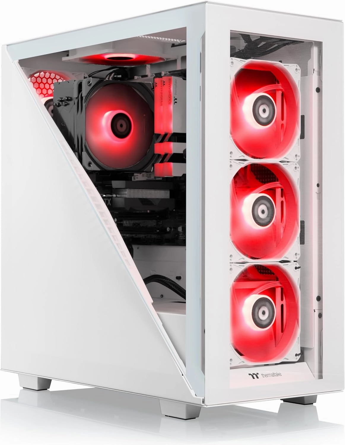 Thermaltake LCGS Avalanche i460 R4 Gaming Desktop (Intel® Core™ i5-13400F, 16GB 3600MHz Memory, NVIDIA® GeForce RTX™ 4060, 1TB NVMe M.2, WiFi) D3AV-B66R-460-LCS,Black