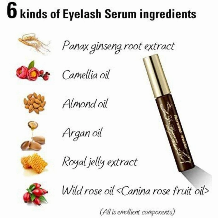 Thickening and curling mascara (brown) HEROINE MAKE 6g [Alcohol-free]
