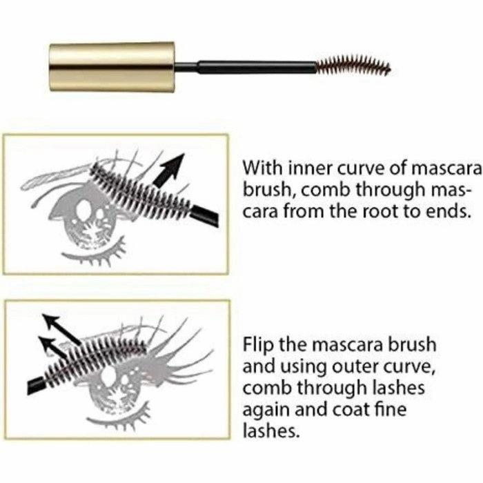 Thickening and curling mascara (brown) HEROINE MAKE 6g [Alcohol-free]