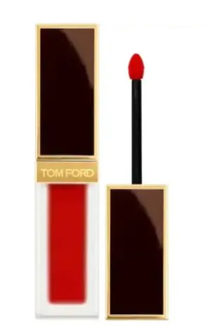 Tom Ford Liquid Lip Luxe Matte - Scarlet Rouge (warm toned meidum dark red) 0.20 oz / 6 ml.