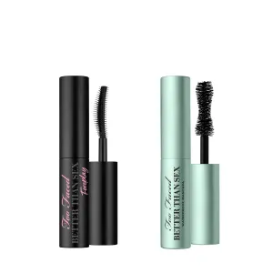 Too Faced Better Than Sex Waterproof Mascara & Foreplay Primer Travel Duo | Includes Better Than Sex Waterpoof Mascara For Lasting Volume, 0.17 Fl Oz   Foreplay Primer For Conditioning, 0.13 Fl Oz