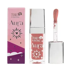 Trendy by Camila Orrego Aura Lip Gloss – Tone 02 – High-Gloss Hydrating Liquid with Fresh Signature Scent