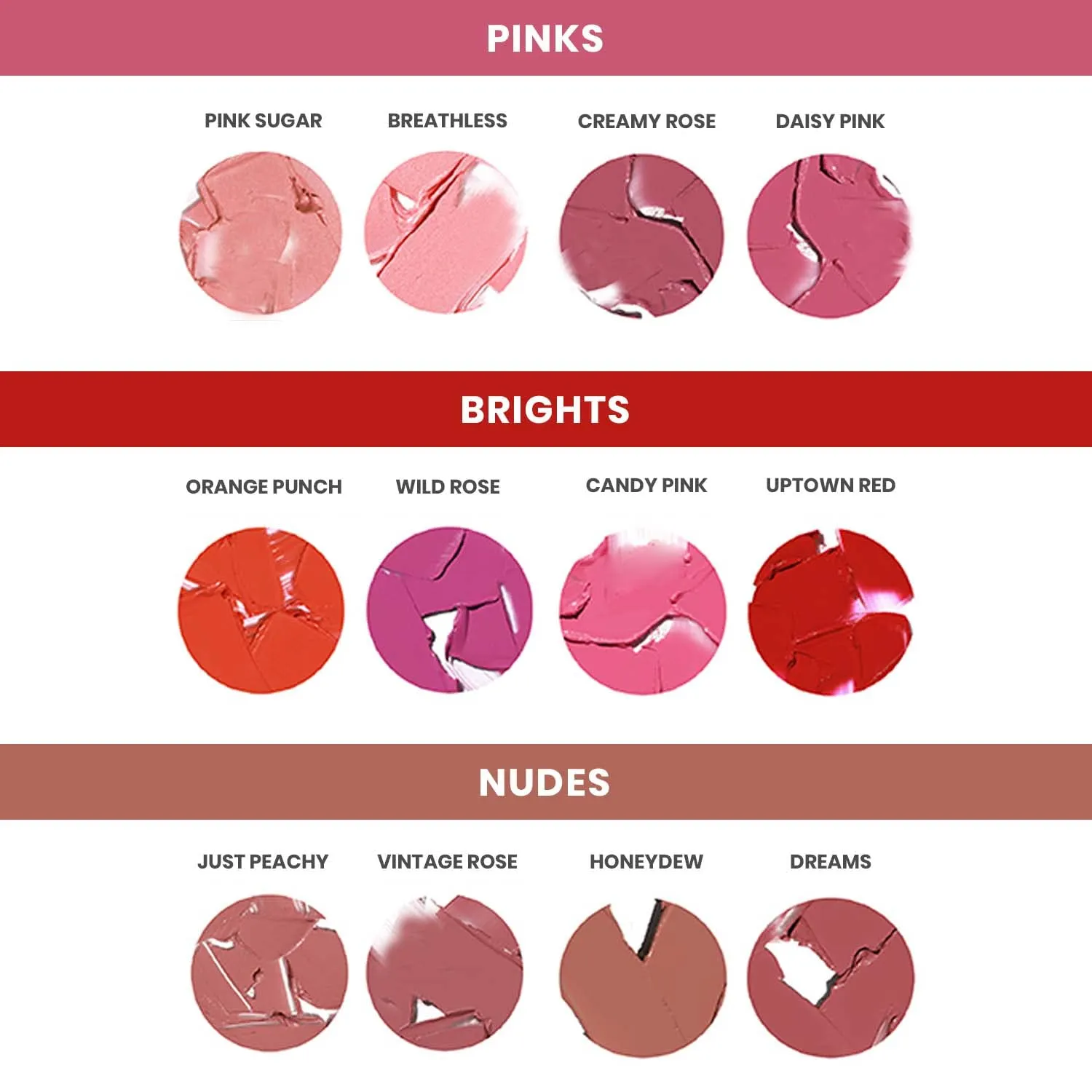 True   Luscious Super Moisture Lipstick – Clean, Vegan and Cruelty Free – Lasting Hydration for Dry Lips with a Satin Finish – Candy Pink