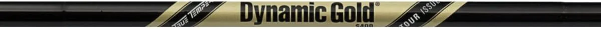 True Temper S400 Dynamic Gold Tour Issue Taper Tip Onyx Wedge Shaft