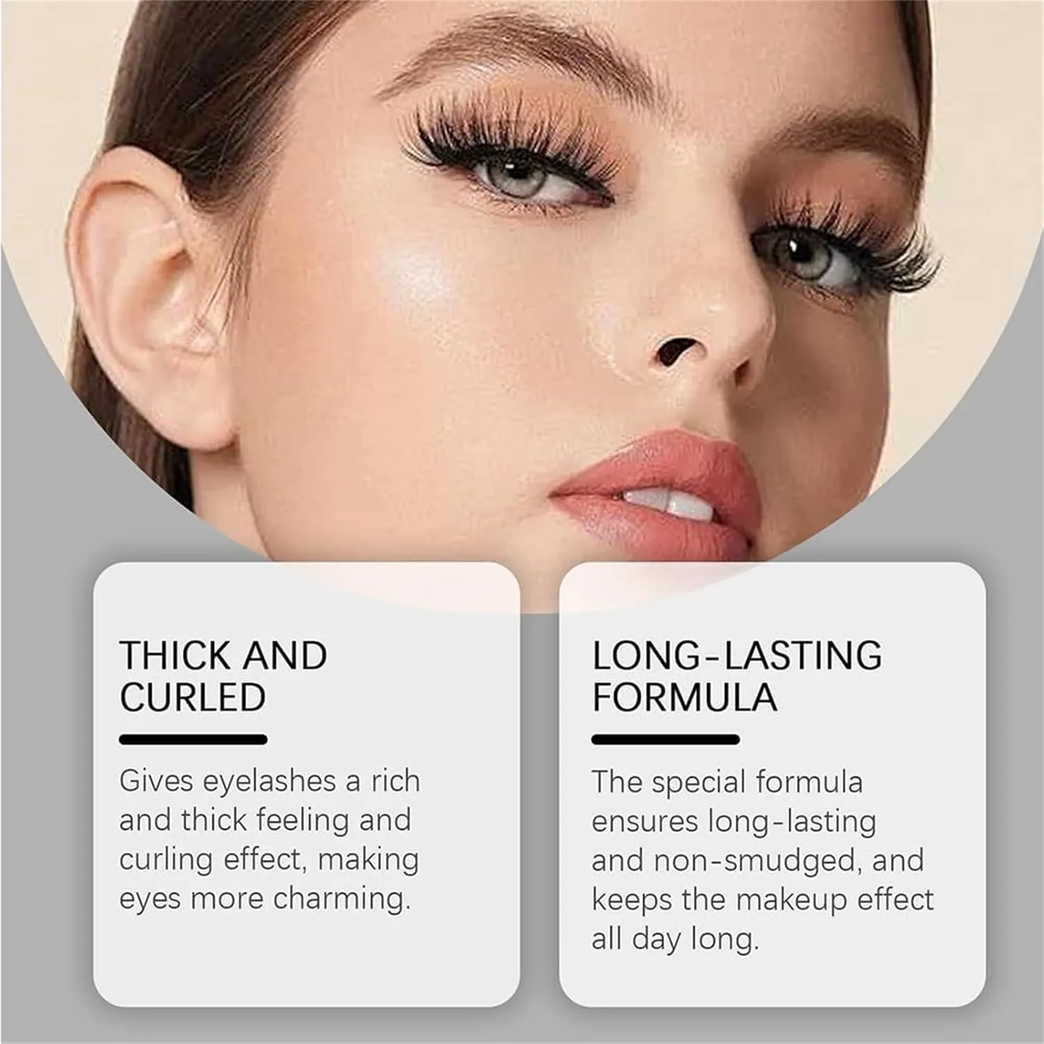 Tubing Mascara Black & Brown Duo for Lash Makeup, Relaxrich Submarine Magic Mascara, Lengthening and Curling Mascara, Hypoallergenic Prime Lash Enhancer