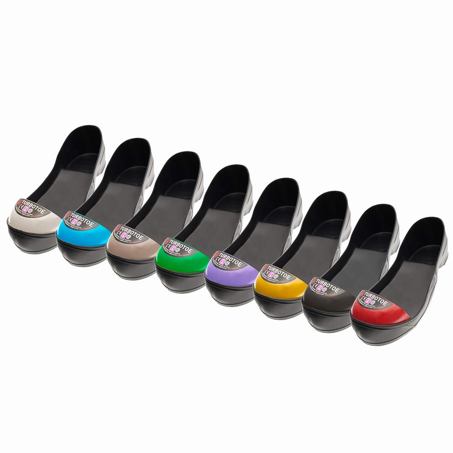 TurboToe Molded Safety Steel Toe Caps - Black , Medium (8-9 M / 10-11 W) - TT M
