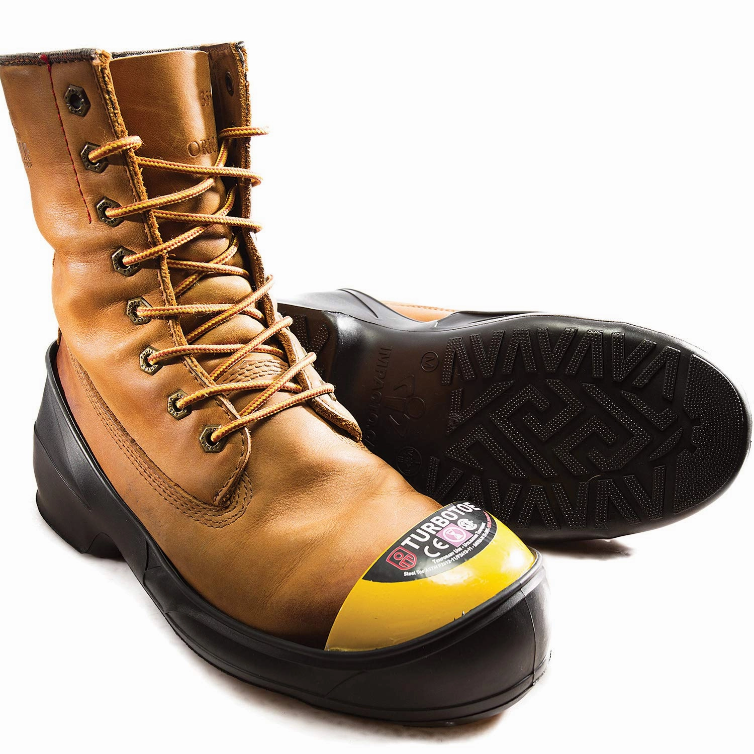 TurboToe Molded Safety Steel Toe Caps - Black , Medium (8-9 M / 10-11 W) - TT M