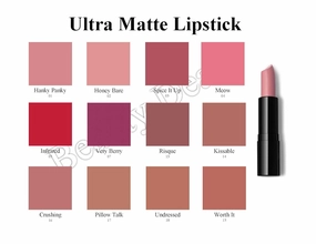 Ultra Matte Lipstick Velvety Texture Long Lasting Comfort Hydrated Lipstick (Infrared)