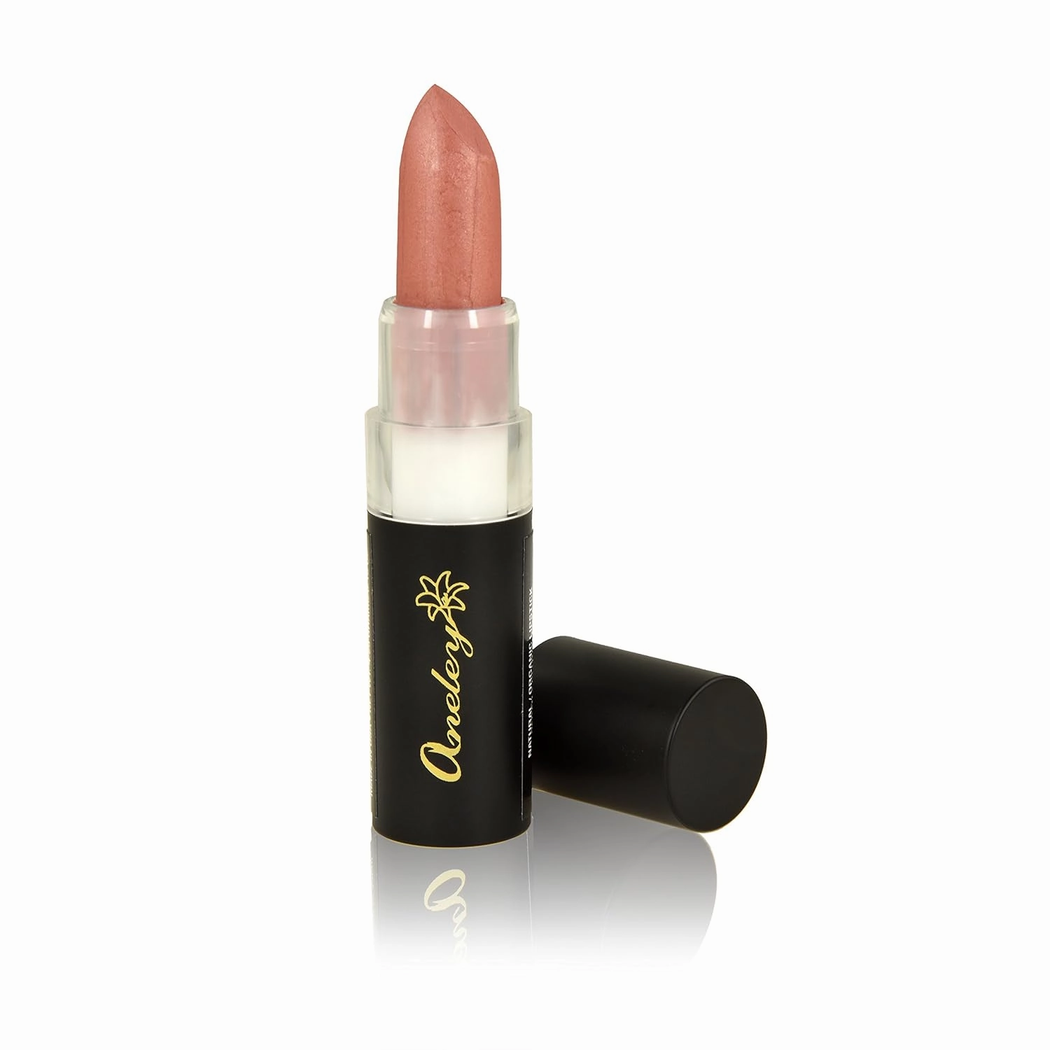 Vegan Lipstick Organic Natural Gluten Free Cruelty Free Moisturizing Nourishing balm Mineral Based lipstick Infused With Powerful Antioxidant Oils vibrant shades colors smooth silky texture (Hibiscus)