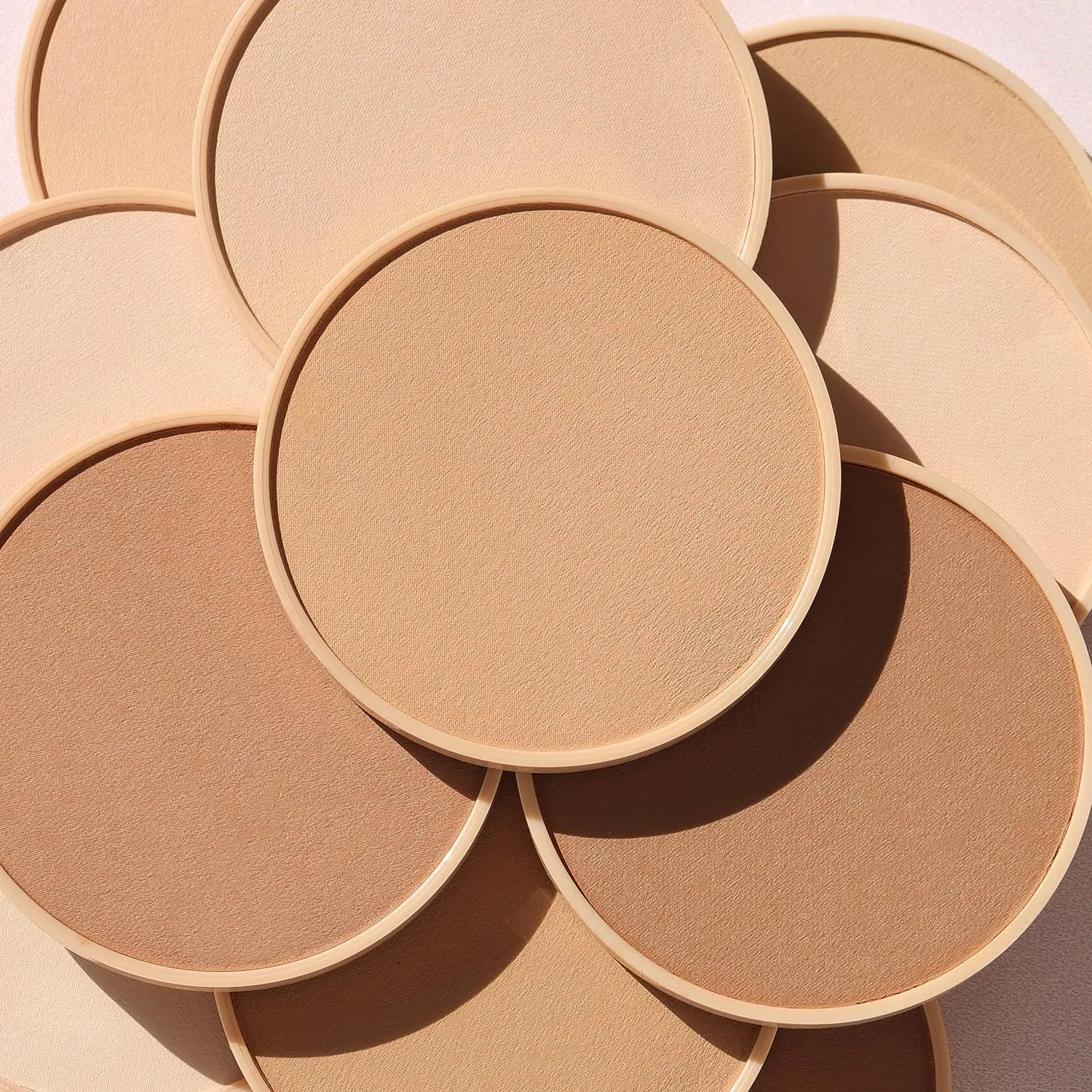 Wander Beauty Wanderlust Powder Foundation - Light - Blurs and Evens Skin Tone - Perfects and Hydrates With Hyaluronic Acid, Aloe, Honeysuckle, & Vitamin E - Lightweight, Buildable Coverage - 0.31 oz