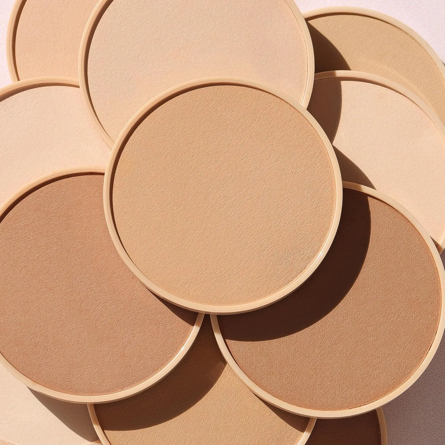 Wander Beauty Wanderlust Powder Foundation - Medium - Blurs and Evens Skin Tone - Perfects and Hydrates With Hyaluronic Acid, Aloe, Honeysuckle, & Vitamin E - Lightweight, Buildable Coverage - 0.31 oz