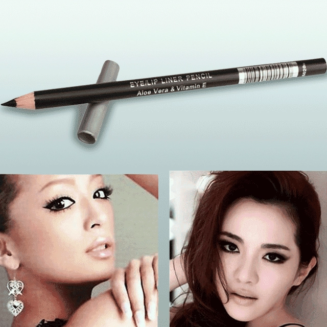 Waterproof Black Liquid Pencil Eyeshadow and Eyeliner  Makeup