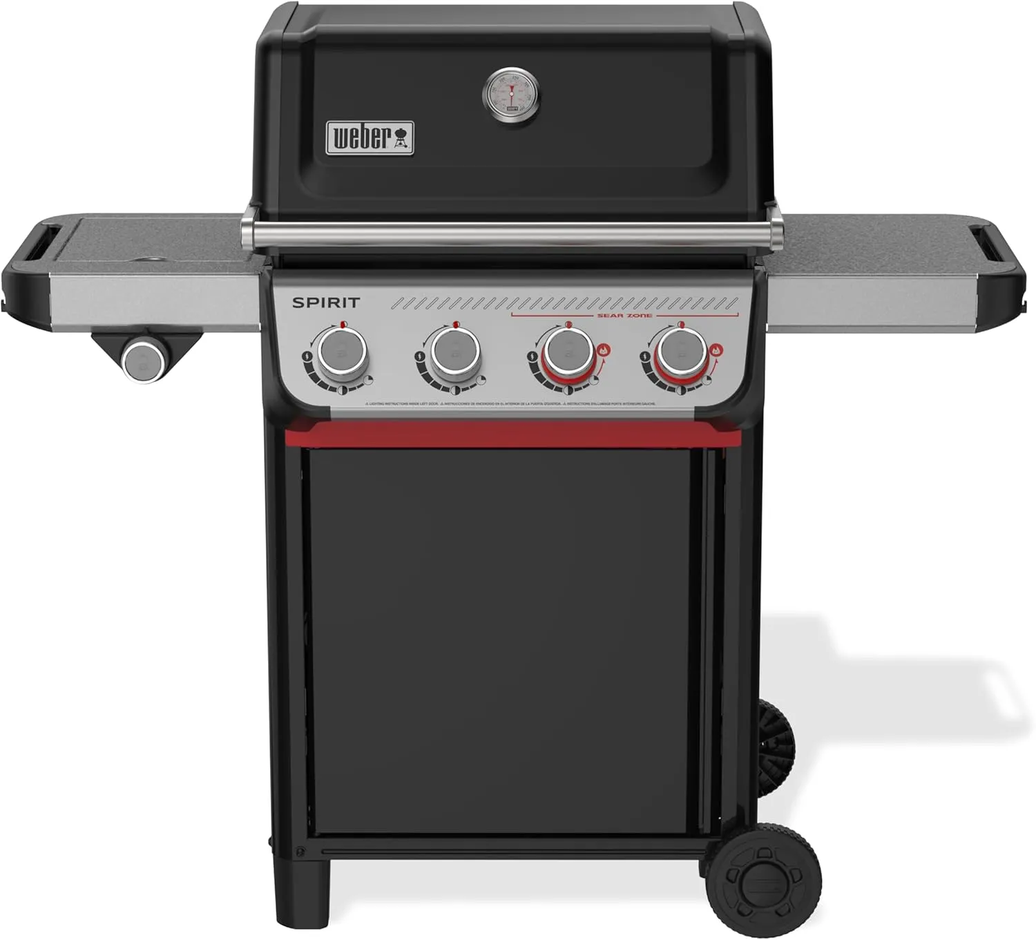 Weber SPIRIT 4-Burner Grill E-435 Liquid Propane Black