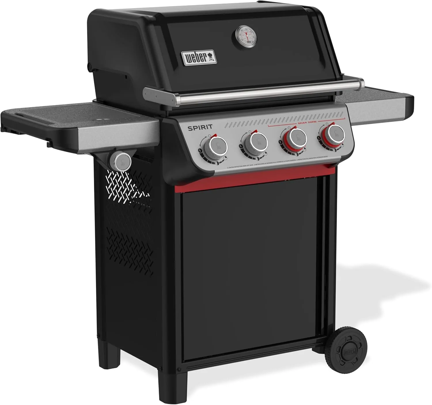 Weber SPIRIT 4-Burner Grill E-435 Liquid Propane Black