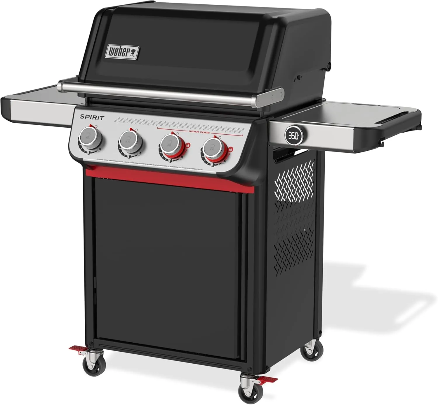 Weber SPIRIT 4-Burner Grill EP-425 Liquid Propane Black