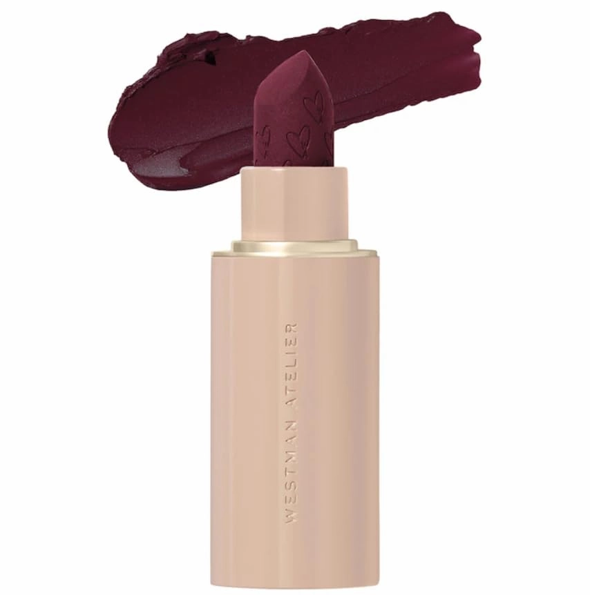 WESTMAN ATELIER Lip Suede Matte Lipstick - Lou Lou & Complimentary Sheet Masque
