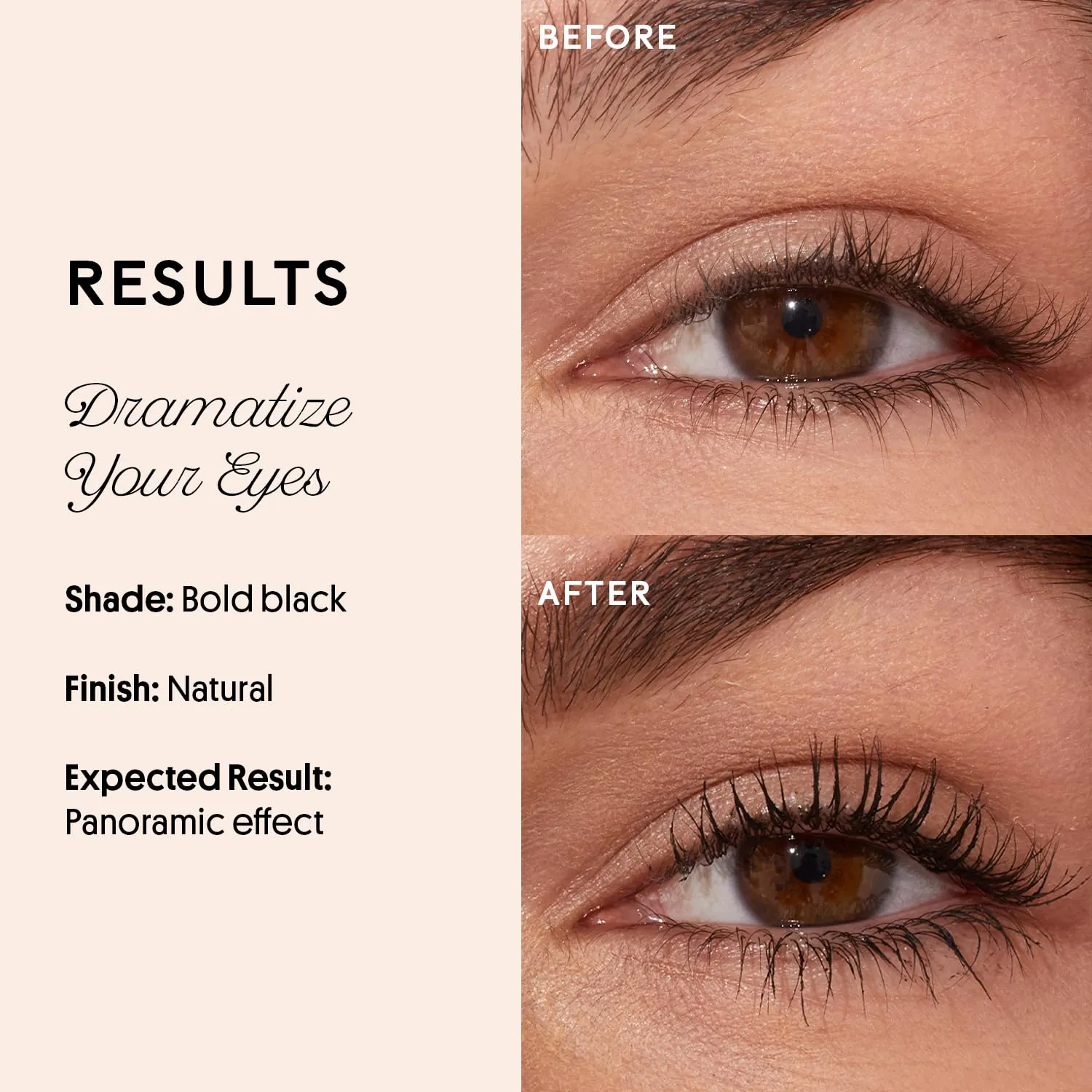 Winky Lux ExtravaLash Mascara, Voluminous and Lengthening - Black Mascara Eye Makeup