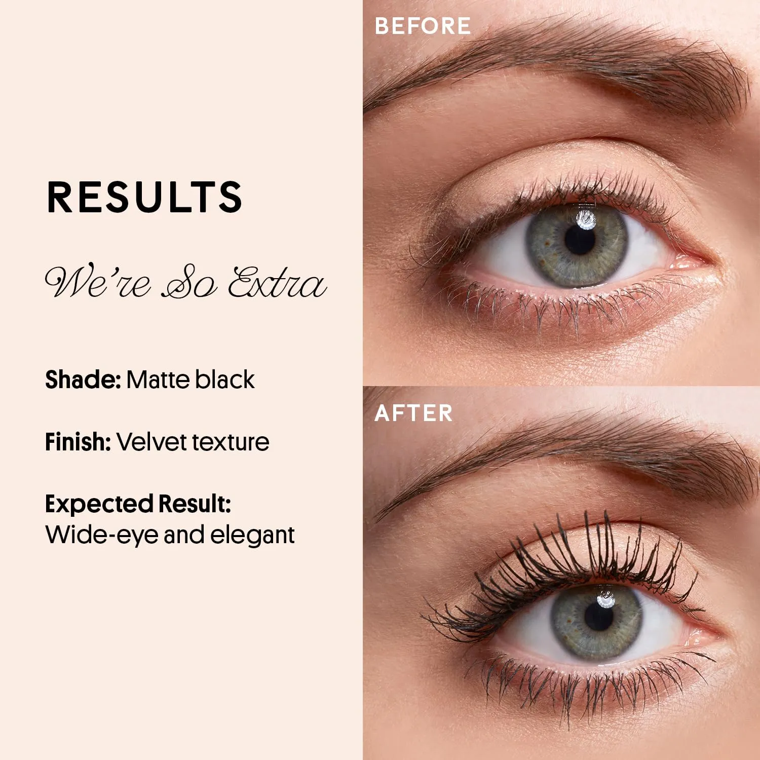 Winky Lux So Extra Mascara - Voluminous and Lengthening Black Eye Makeup