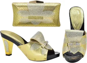 Women's African-Italian Boho Wedding Set - Macramé Ankle-Wrap Sandals & Fringed Clutch for Outdoor Ceremonies