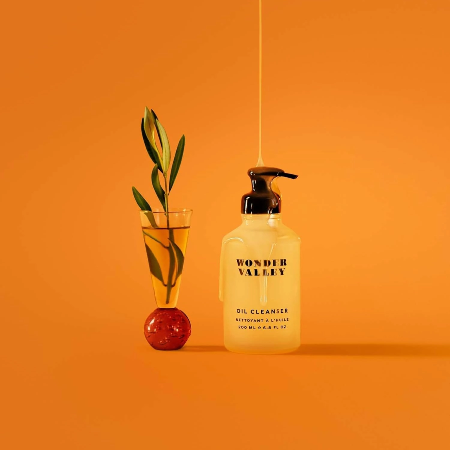 WONDER VALLEY - Oil Cleanser | Vegan, Cruelty-Free, All Skin Types | Cleanses and Hydrates All Skin Types (6.8 fl oz | 200 ml)