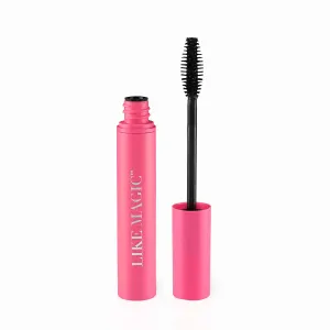 Woosh Beauty, Like Magic Mascara, Black Smudge Proof, Lengthens & Volumizes, Moisturizes w/Argan Oil, Vegan & Cruelty-Free