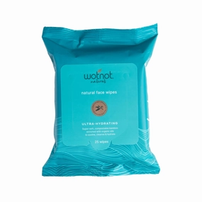 Wotnot Naturals Facial Wipes for Dry Skin